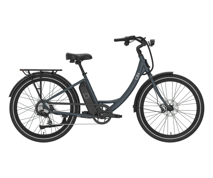 BLIX Sol X Electric Beach Cruiser eBike - Step Over 750 w Electric Commuter eBike - Cruiser - BLIX|GRAY|2883 eBike Super Shop