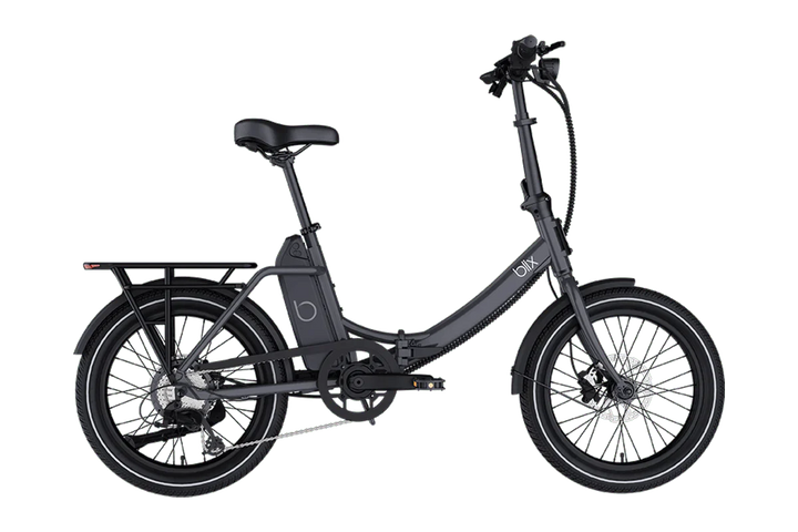 BLIX Vika X Electric Folding eBike - Folding Step Thru 500 w Compact eBike - Folding Ebike - BLIX|GRAY|2875 eBike Super Shop