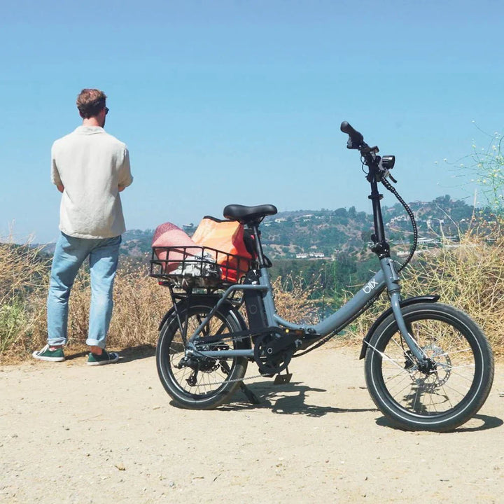 BLIX Vika X Electric Folding eBike - Folding Step Thru 500 w Compact eBike - Folding Ebike - BLIX|GREEN|2873 eBike Super Shop