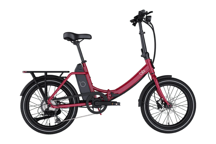 BLIX Vika X Electric Folding eBike - Folding Step Thru 500 w Compact eBike - Folding Ebike - BLIX|RED|2874 eBike Super Shop