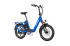 Stone Grey VELOTRIC Fold 1 750w Folding eBike 20x3 Fat Electric Folding eBike