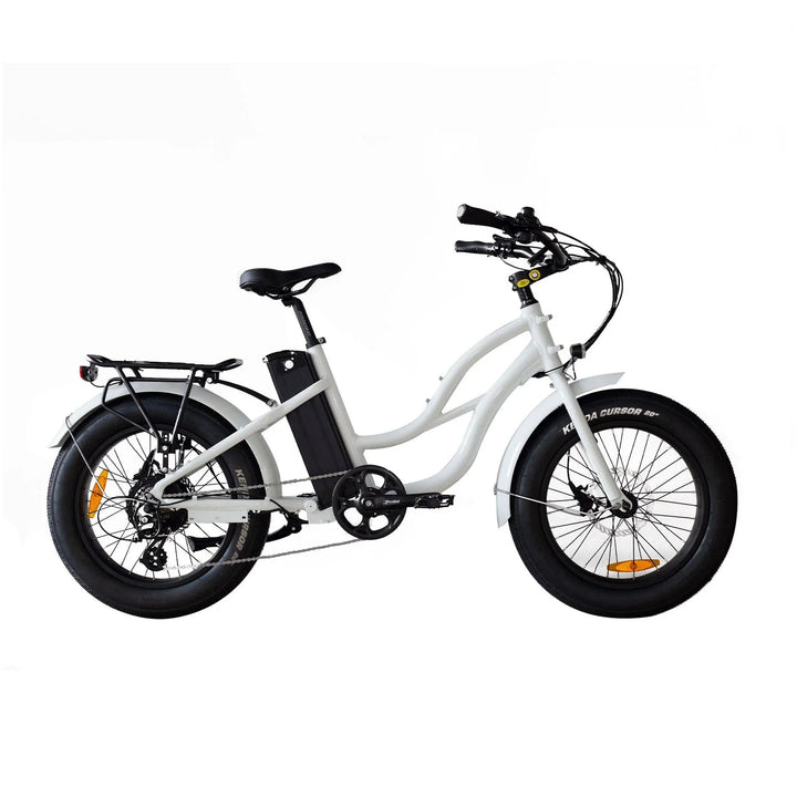 Coastal Cruiser 52V 20 Thru 750W Step Thru Ebike 20x4 Fat Tire Mini Electric Beach Cruiser by Coastal Cruiser - Electric Bike Super Shop