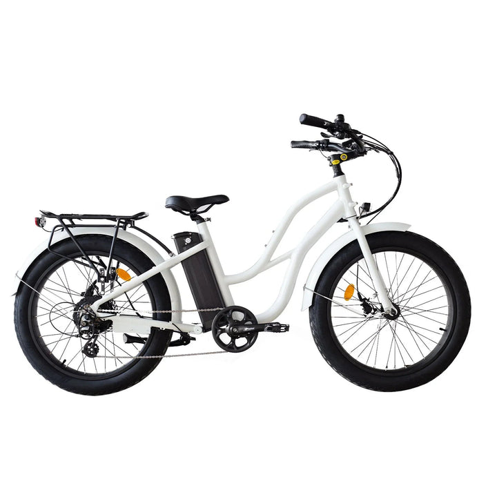 Coastal Cruiser 52V 24 Thru 750W Step Thru Ebike 24x3 Fat Tire Fat Tire Cruiser by Coastal Cruiser - Electric Bike Super Shop