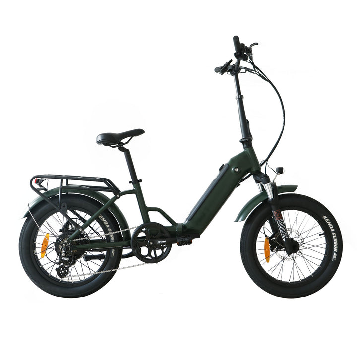 Coastal Cruiser CC Folding 750w Step Thru Ebike 20x3 Fat Tire Folding Electric Bike by Coastal Cruiser - Electric Bike Super Shop