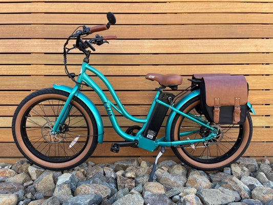 Custom Fat Tire Electric Cruiser (Step-Thru) eBike