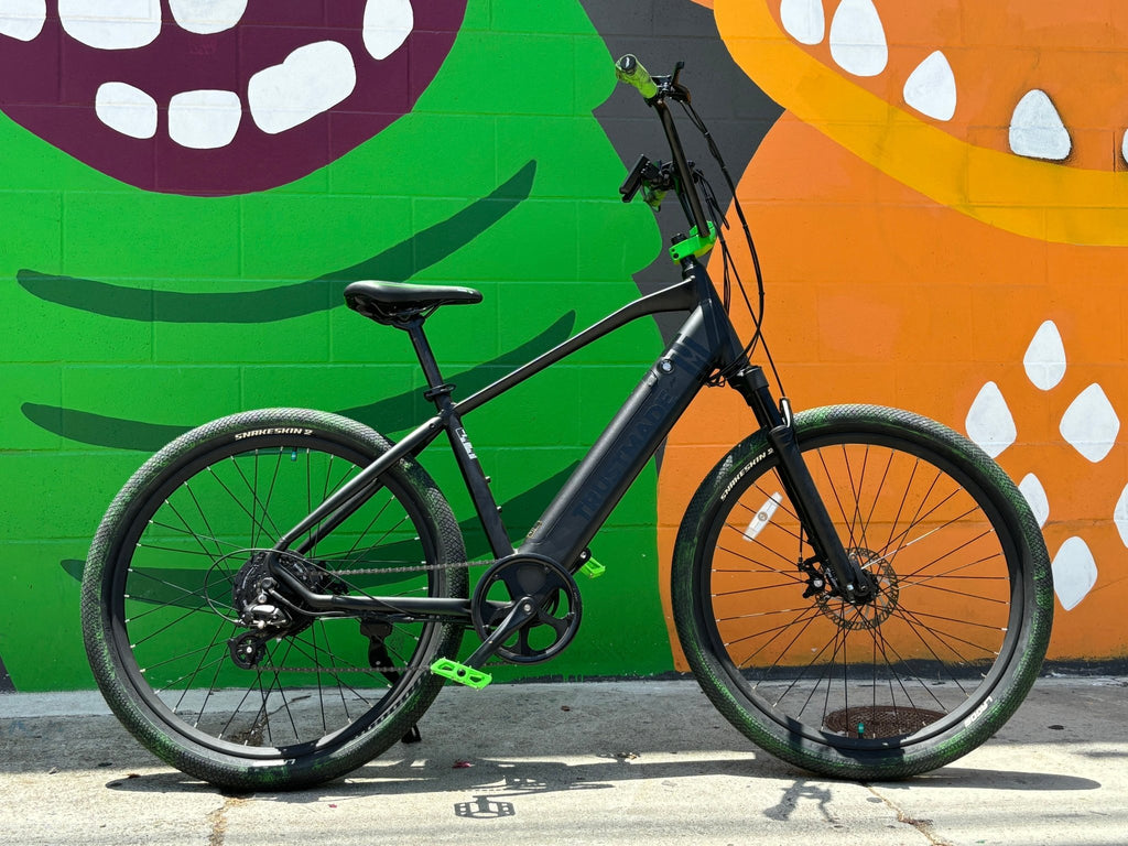 Custom Green Monster 500 w Electric Mountain eBike 27.5" x 2.2" Mountain tire electric bike by eBike Super Shop - Electric Bike Super Shop