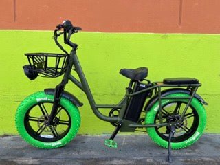 eBike Tires 20" x 4" Green Knobby for Fat Tire Electric Bike by Electric Bike Super Shop - Electric Bike Super Shop