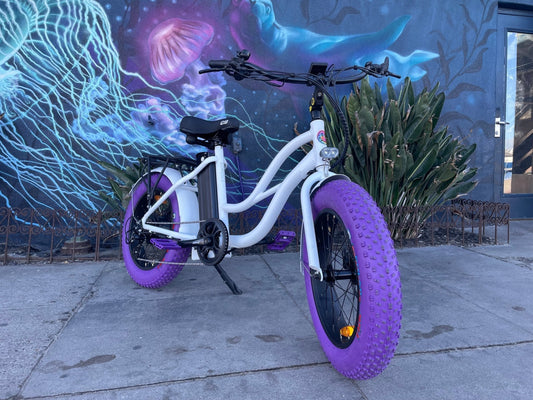 eBike Tires 20" x 4" Purple Knobby for Fat Tire Electric Bike by Electric Bike Super Shop - Electric Bike Super Shop