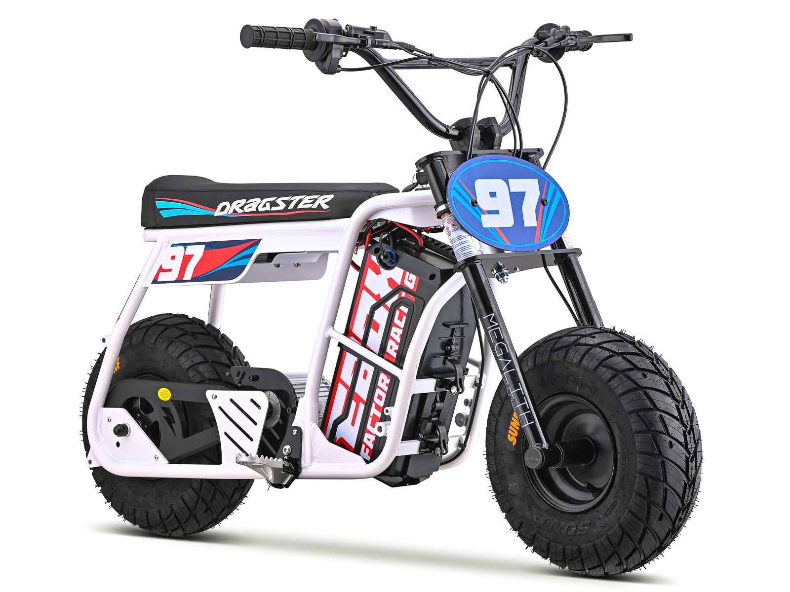 STOMP EBOX Dragster 2000 w Micro Ebike 16x4 Fat Tire Electric Pit Bike ...
