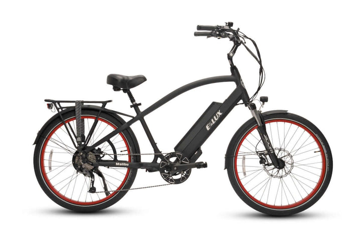 ELUX Malibu 500 w Step Over eBike 26x2.1 Street Electric Beach Cruiser eBike - Beach Cruiser eBike - eBike Super Shop