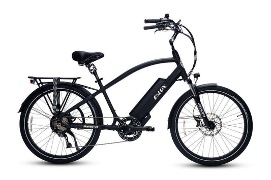 ELUX Malibu GT 750 w Step Over eBike 26x2.1 Street Electric Beach Cruiser eBike - Beach Cruiser eBike - eBike Super Shop