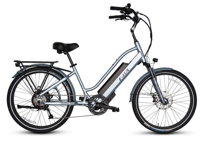 ELUX Malibu GT 750 w Step Thru eBike 26x2.1 Street Electric Beach Cruiser eBike - Beach Cruiser eBike - eBike Super Shop