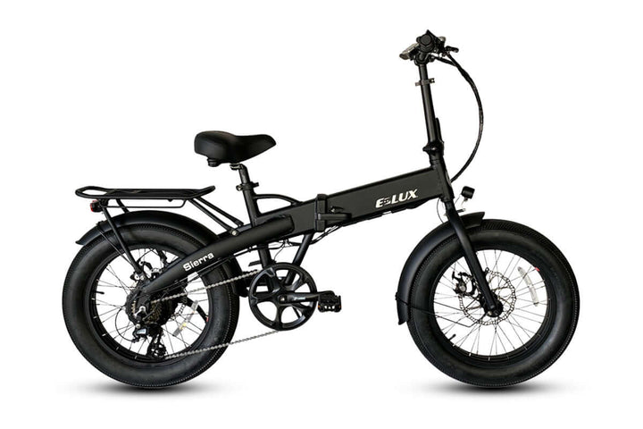 ELUX Sierra 500 w Folding eBike 20x4 Fat Electric Folding eBike - Folding Ebike - eBike Super Shop