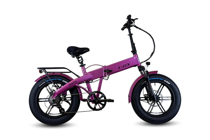 ELUX Sierra GT 750 w Folding eBike 20x4 Fat Electric Folding eBike - Folding Ebike - eBike Super Shop