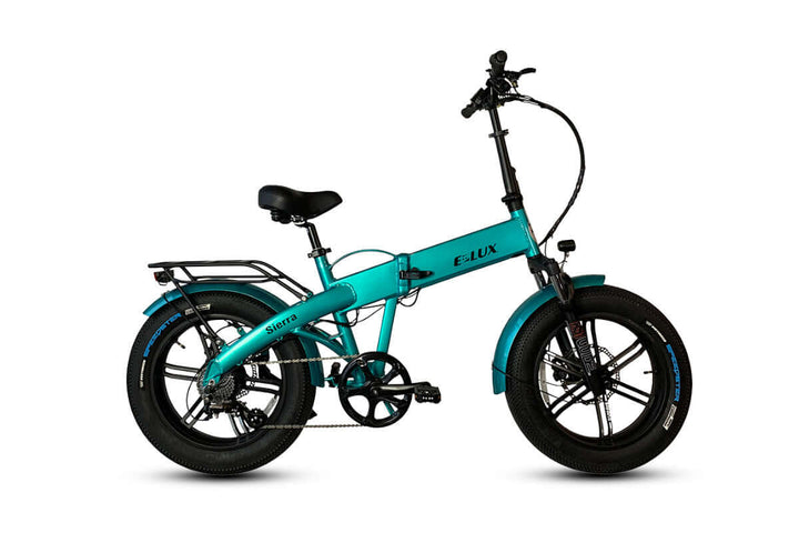 ELUX Sierra GT 750 w Folding eBike 20x4 Fat Electric Folding eBike - Folding Ebike - eBike Super Shop