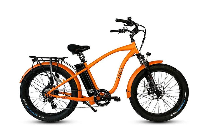 ELUX Tahoe GT 750 w Step Over eBike 26x3.5 Fat Fat Tire Electric Beach Cruiser eBike - Fat Tire Cruiser eBike - eBike Super Shop