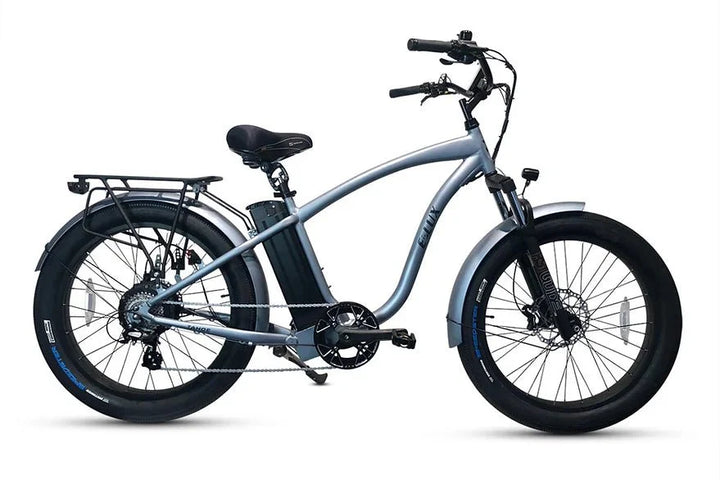 ELUX Tahoe GT 750 w Step Over eBike 26x3.5 Fat Fat Tire Electric Beach Cruiser eBike - Fat Tire Cruiser eBike - eBike Super Shop