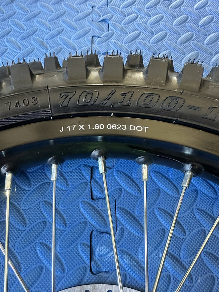 eMoto Wheel Set CST Knobby 17" Front complete Wheel & Tire Set for electric dirt bikes - Wheel & Tire Set - EBIKE|2336 eBike Super Shop