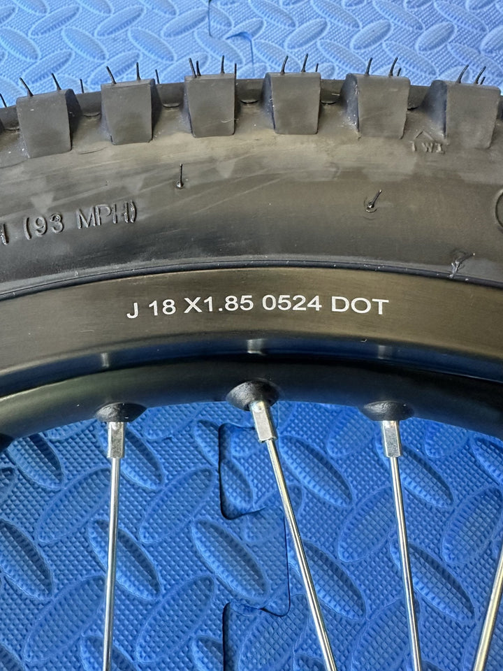 eMoto Wheel Set Shinko 241 Dual Sport 18"/21" Complete Front & Rear Wheel & Tire Set for Moto Bikes - Wheel & Tire Set - EBIKE|2365 eBike Super Shop