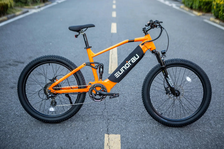 EUNORAU Defender 500w Step Over eBike 27.5x3 Mountain Electric Mountain eBike - Mountain eBike - eBike Super Shop