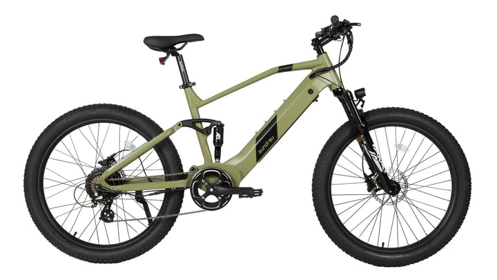 EUNORAU Defender 500w Step Over eBike 27.5x3 Mountain Electric Mountain eBike - Mountain eBike - eBike Super Shop