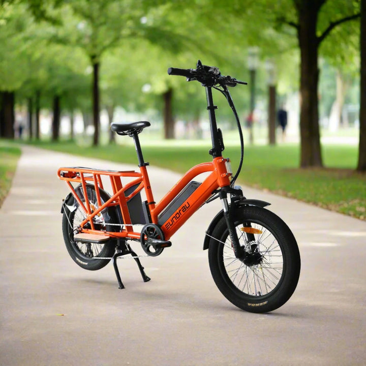 EUNORAU G30 Cargo 500w Step Thru eBike 20x3 Fat Electric Cargo eBike - Cargo eBike - eBike Super Shop