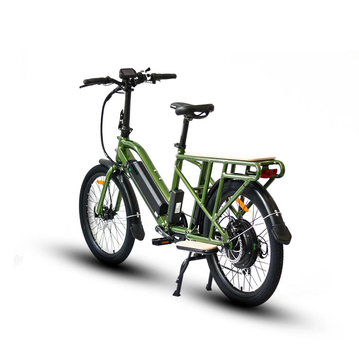 EUNORAU Max Cargo 750w Step Thru eBike 24x2.4 Road Electric Cargo eBike - Cargo eBike - eBike Super Shop