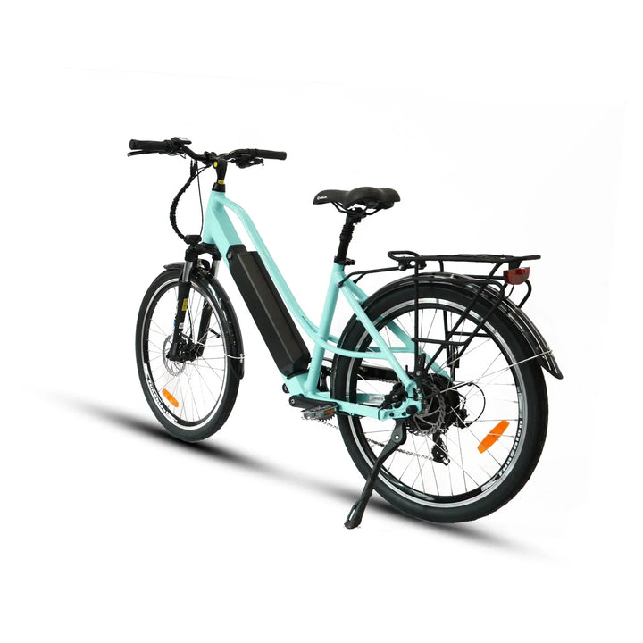 EUNORAU Torque 500w Step Thru eBike 26x2 Road Electric Beach Cruiser eBike - Beach Cruiser eBike - eBike Super Shop