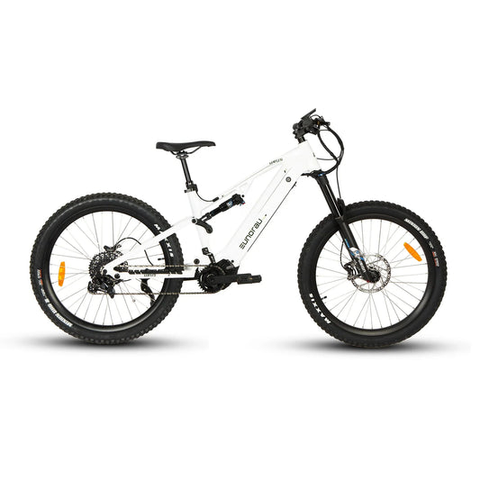 EUNORAU Urus 500w Step Over eBike 27.5x2.8 Mountain Electric Mountain eBike - Mountain eBike - eBike Super Shop