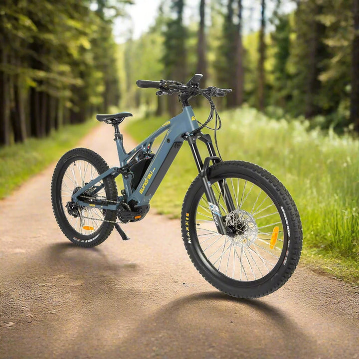 EUNORAU Urus 500w Step Over eBike 27.5x2.8 Mountain Electric Mountain eBike - Mountain eBike - eBike Super Shop