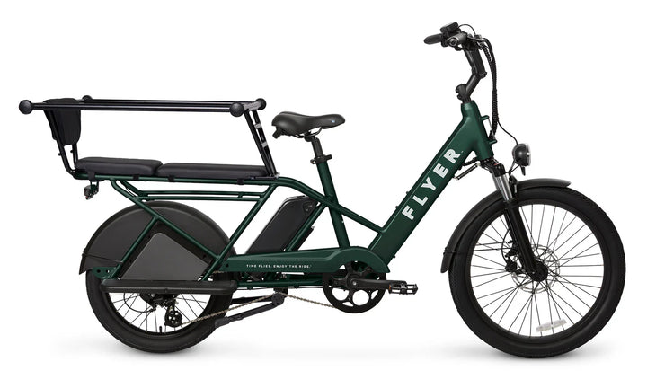 Forest FLYER Via Pro 750w Step Thru eBike 24x2.4 Street Electric Cargo eBike