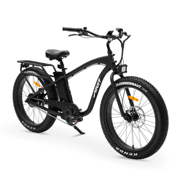 MURF Alpha Murf Fat Tire Electric Beach Cruiser eBike - 52v 750 w Electric Beach Cruiser eBike - Fat Tire Cruiser eBike - MURF|BLACK|2298 eBike Super Shop