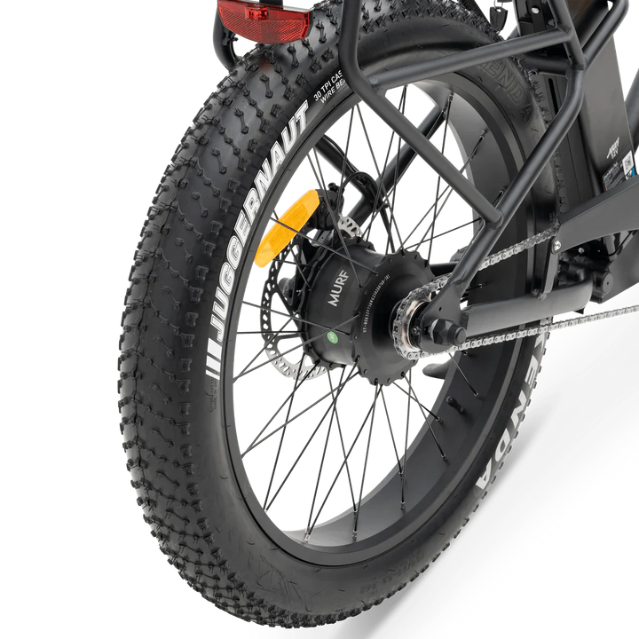 MURF Fat Tire Electric Beach Cruiser eBike Alpha ST - 52v 750 w Electric Beach Cruiser eBike - Fat Tire Cruiser eBike - MURF|BLACK|2293 eBike Super Shop