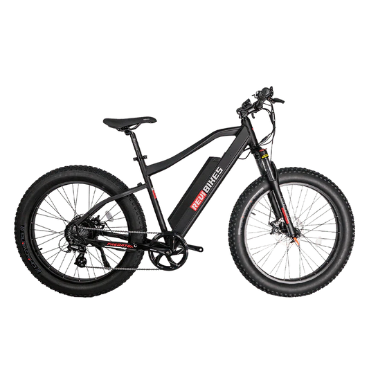 OB eBikes REVI Predator 750 w Ready to Ride Step Over Ebike 26x4 Electric Fat Tire Mountain eBike - Mountain eBike - eBike Super Shop