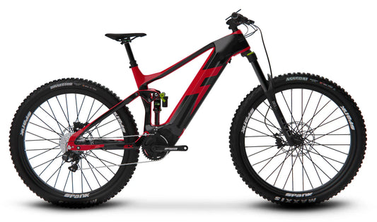 Black SUPERHUMAN Weapon 1000 w Mountain Ebike 29x2.4 Mountain Electric Mountain eBike