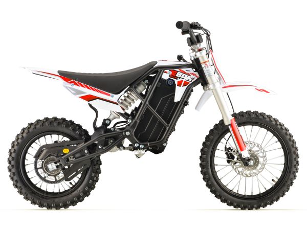 Red EBOX 2 2000 w Motorcyle Ebike 12x2.75 Dirt Electric Pit Bike