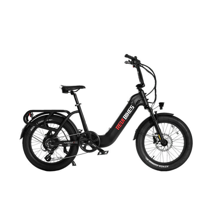 REVI Runabout 2 750w Step Thru Ebike 20x3 Fat Tire Mini Electric Cargo eBike - Cargo eBike - eBike Super Shop