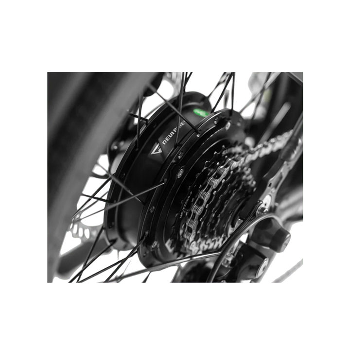 REVI Runabout 2 750w Step Thru Ebike 20x3 Fat Tire Mini Electric Cargo eBike - Cargo eBike - REVI|CARGO|PINK|0041 eBike Super Shop