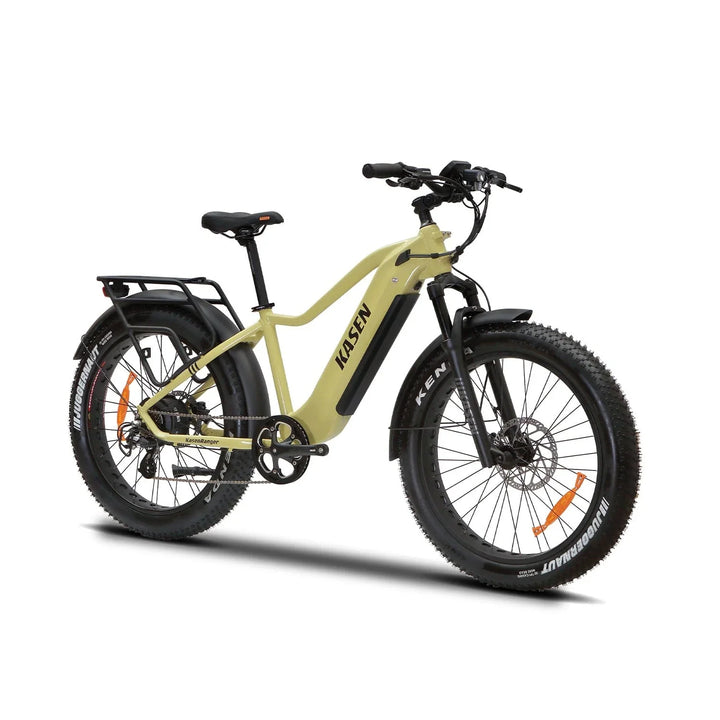 Sand KASEN Ranger 1000 w Step Over Ebike 26x4 Fat Fat Tire Electric Beach Cruiser eBike