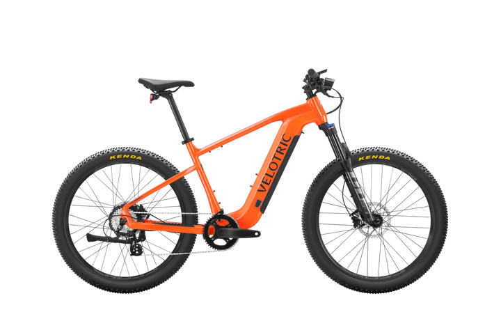 Black VELOTRIC Summit 1 750w Mountain eBike 27.5x2.6 Mountain Electric Mountain eBike