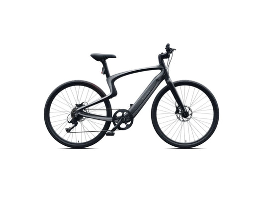 URTOPIA Carbon 1S 350 w Ready to Ride Step Over Ebike 48x1.4 Electric Urban eBike - Assembled in store - Road eBike - URTOP|ROAD|BLACK|0648 eBike Super Shop