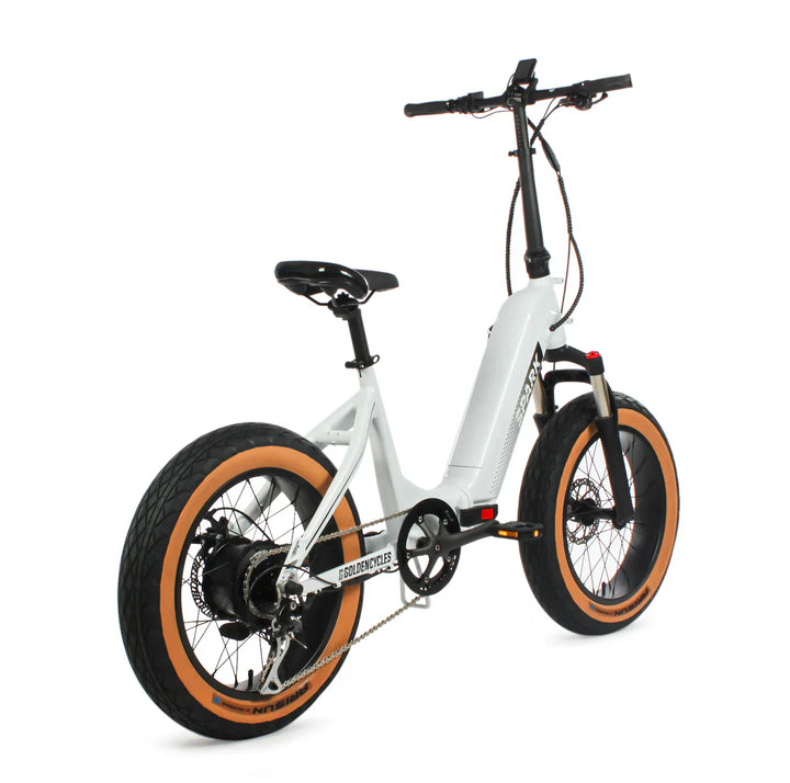  GOLDEN CYCLE Spark 500w Folding eBike 20x4 Fat Electric Folding eBike