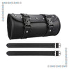 eBike Black Leather Rounded Studded Bar Bag for ebike by Way Cool Electric Bikes - Electric Bike Super Shop