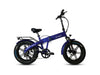 eBike Folding Electric Bike - Foldable e-Bike 750 Watt e-Lux Sierra GT Cobalt Blue by e-Lux - Electric Bike Super Shop