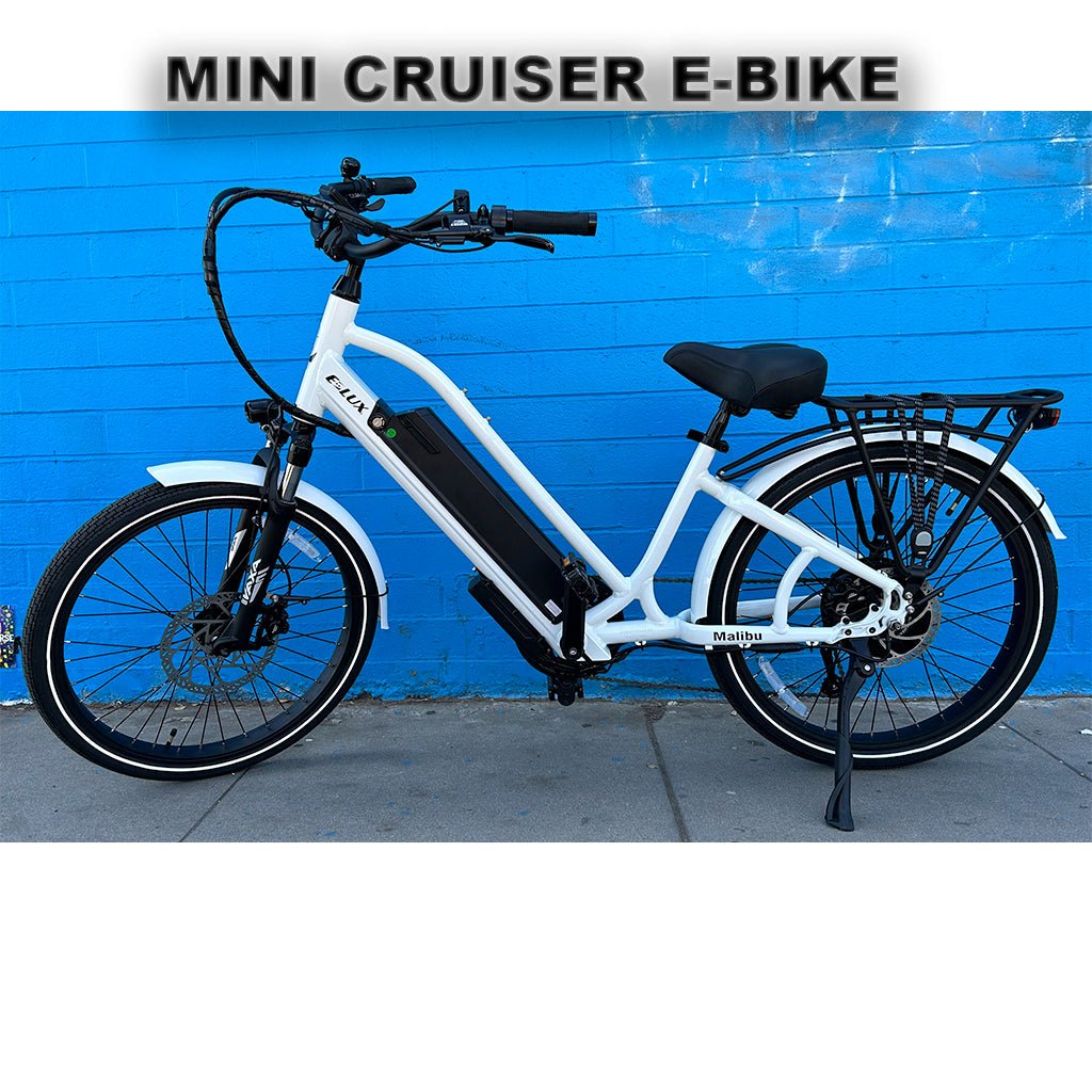 eBike Mini 24" Electric Beach Cruiser by e-Lux - Electric Bike Super Shop
