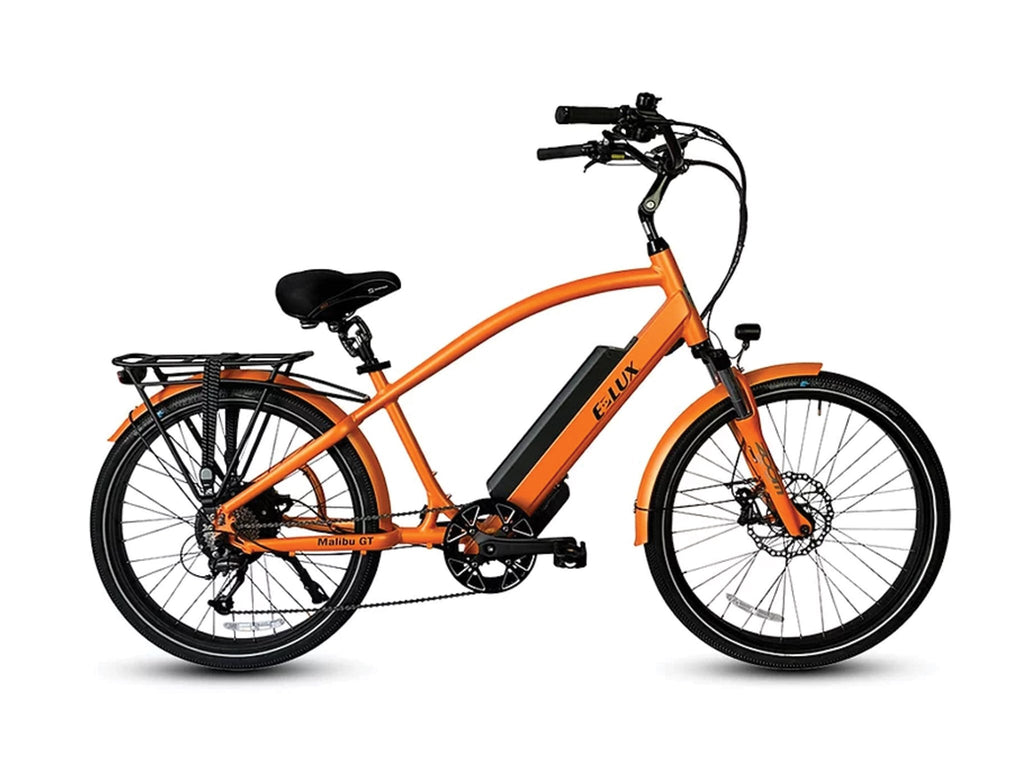 eBike Stock GT Malibu Cruiser (Step-Over) Orange by e-Lux - Electric Bike Super Shop