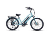 eBike Stock Malibu Beach Cruiser (Step-Thru) Powder Blue by e-Lux - Electric Bike Super Shop