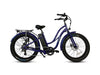 eBike Stock Tahoe Fat Tire Cruiser (Step-Thru) Cobalt Blue by e-Lux - Electric Bike Super Shop