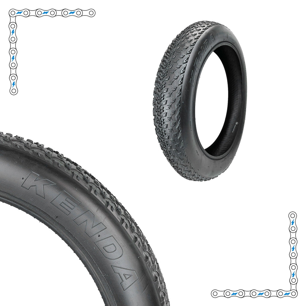 eBike Tires 24" x 4" Kenda Knobby for Fat Tire Electric Bike by Electric Bike Super Shop - Electric Bike Super Shop