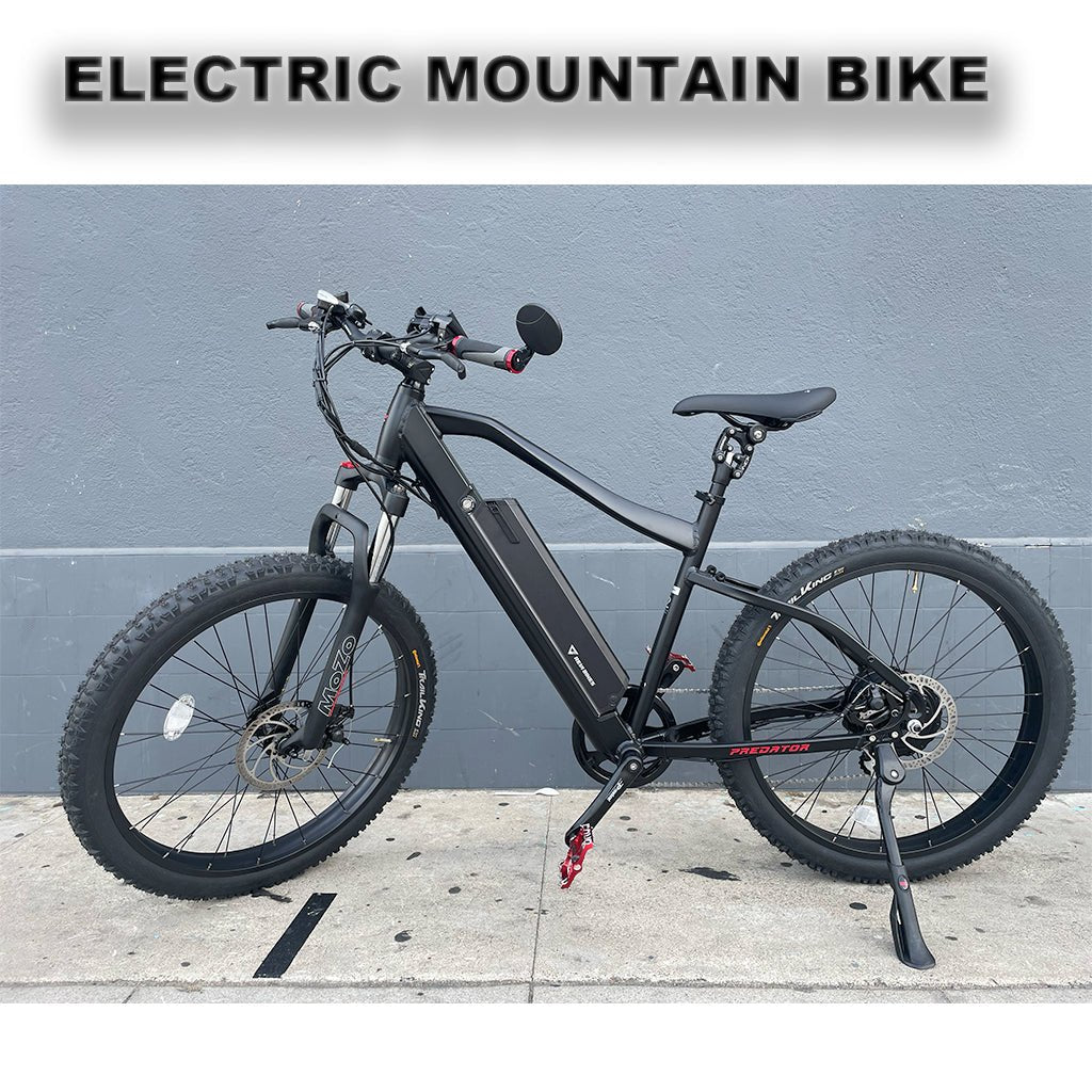 Electric Mountain eBike eMtb 26" in Black by Revi - Electric Bike Super Shop
